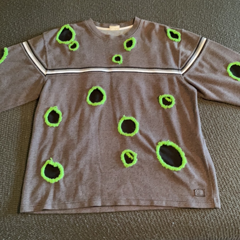 Altered Long Sleeve Thrift Store Sweatshirt